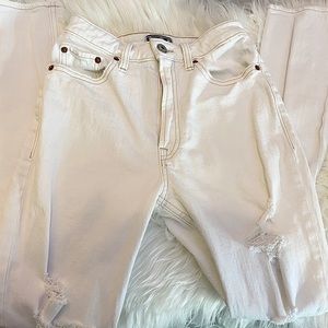 Abercrombie & Fitch white jeans size 24 (00R)